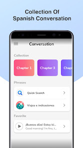 Captura 2 Spanish Conversation Practice  android
