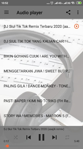 Lagu DJ Remix Tiktok Viral MP3 Offline