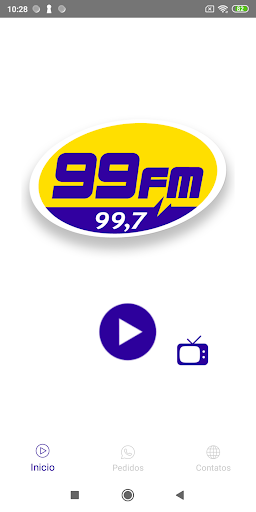 Android application 99 FM Patos de Minas screenshort