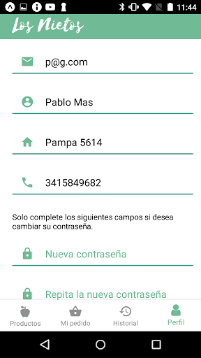 Los Nietos Verdulería Screen 2