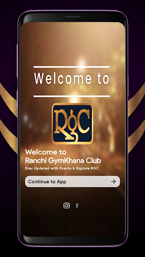 Android application Ranchi GymKhana Club - RGC screenshort