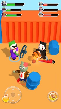 #3. Gang Battle 3D (Android) By: OMEGAME
