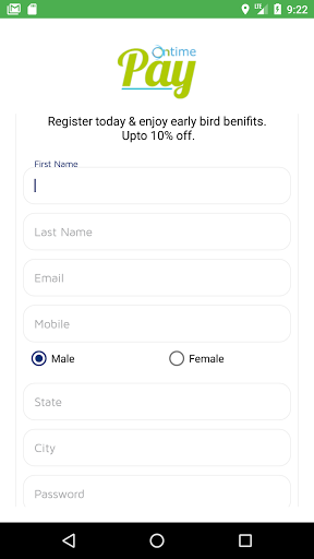 Ontime Pay Screen 2