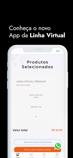 Linha Virtual Screen 3