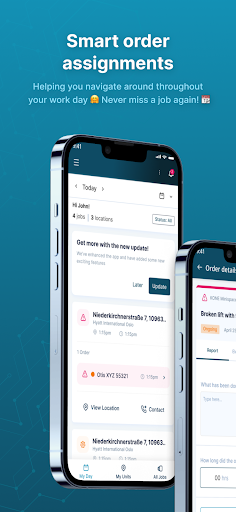 Android application Mainteny screenshort