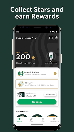 Starbucks Switzerland Screen 2
