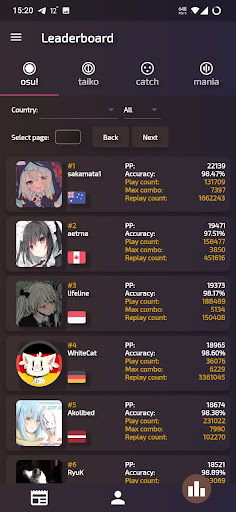 Tracksu Screen 2