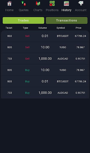 Atomiq Trading App Screenshot 4 - AppWisp.com