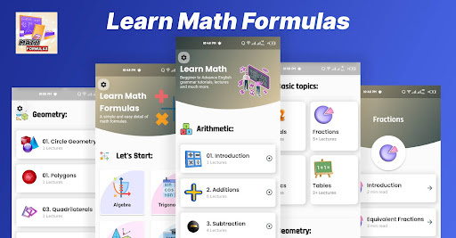 Android application Math Formulas [Offline] screenshort