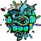 Dragon Graffiti Keyboard Theme icon
