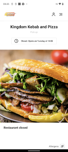 Android application Kingdom Kebab & Pizza screenshort