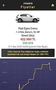 otopara: Sıfır Araba Fiyatları