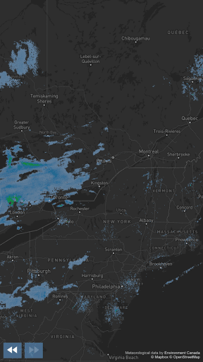 Android application True Weather screenshort