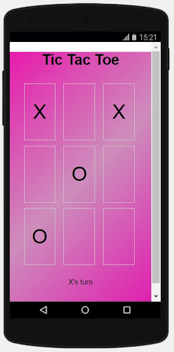 TIC-TAC-TOE Screen 2