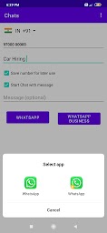 Chats - WhatsApp Direct Chat without saving number