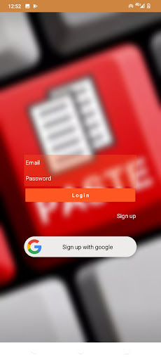 Android application Pastepro screenshort