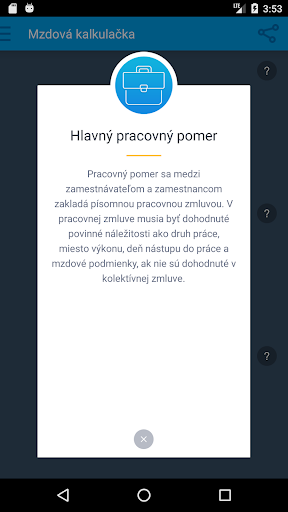 KROS Mzdová kalkulačka Screen 3