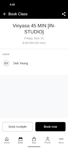 Younga Yoga Studio Screenshot 3 - AppWisp.com