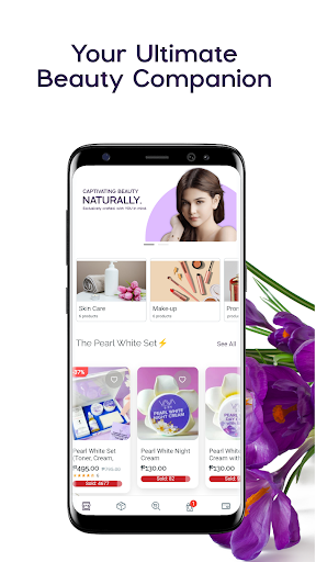 Android application VAYA Beauty App screenshort