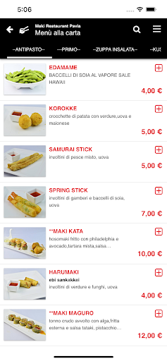 Maki Restaurant Pavia Screen 3
