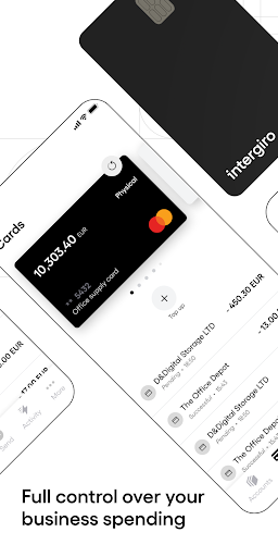 Intergiro - business banking Screen 3