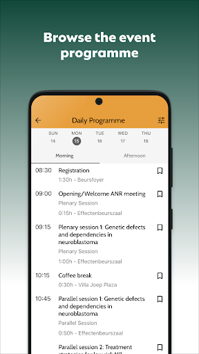 Congress Care - Meeting App Screen 3