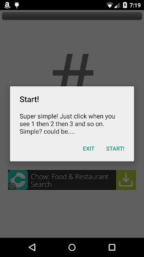 Android application Number Stumble screenshort