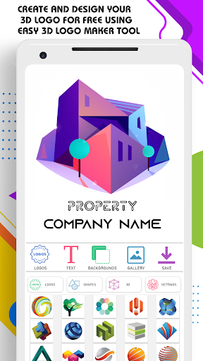 3D Logo Maker & Logo Creator Screen 2