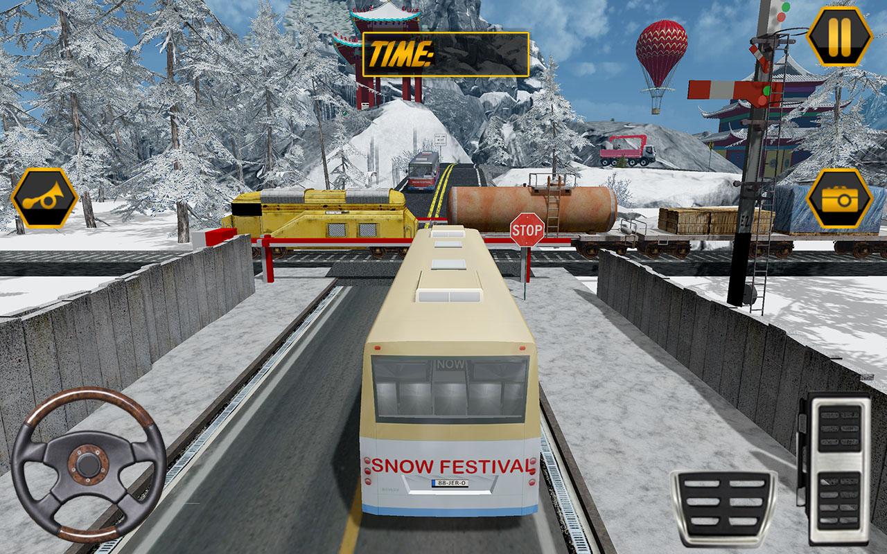 Android application Snow Festival Hill Tourist Bus screenshort