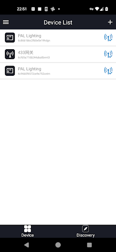 Android application PAL Color Touch screenshort