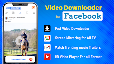Video Downloader for Facebookのおすすめ画像1