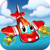 Airplane Flight Fun Kids Race icon