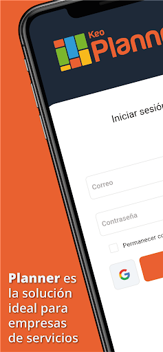 Android application Keo Planner screenshort