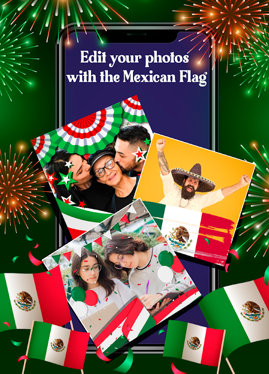 Mexican flag photo editor - 1 - (Android)