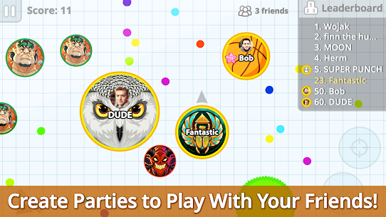 Agar.io MOD APK 2.21.2 (Unlimited Coins/DNA/Mass, Unlocked God Mode) Download 3