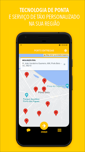 Android application Porto Entregas screenshort
