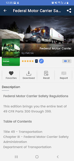 DOT Standards Screen 3