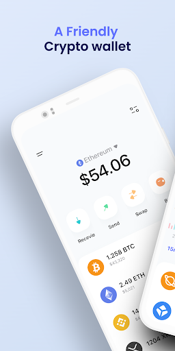 Android application Gmex Wallet: Crypto & Bitcoin screenshort