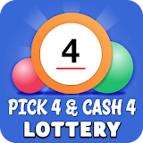 Pick 4 & Cash 4 - Lottery Checker & Predictions icon
