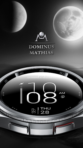 DM | 040 Digital Watch Face Screen 3