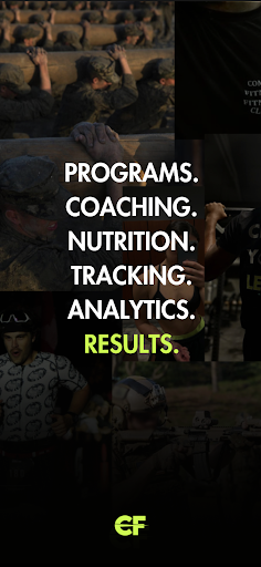 The Combat Fitness App Screen 2