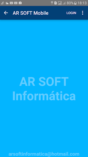 Android application ARSOFT MERC Loja screenshort