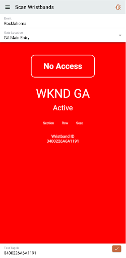 Avancir Access Control Screen 2