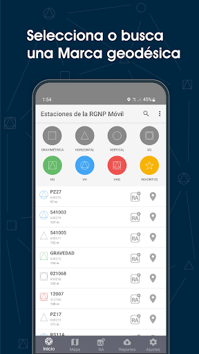 Estaciones de la RGNP Móvil screenshot 8