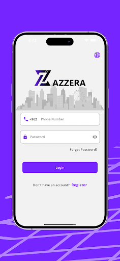 Android application Azzera screenshort