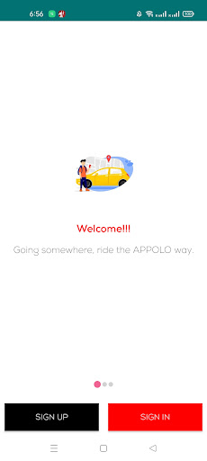 Appolo Taxi Screen 2
