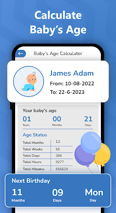 Age Calculator - Date of Birthのおすすめ画像2