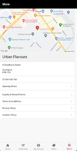 Urban Flavours Screen 3