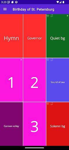 Android application TapPlayer screenshort