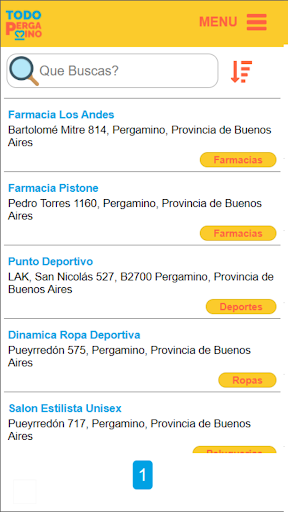 Todo Pergamino Screen 2